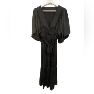 Kimono Black Dress Size Medium